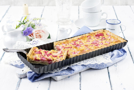 Rhabarber Tart