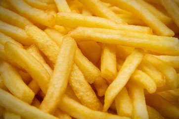 French fries background