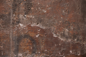 Antique textured wall from stone in Rome
