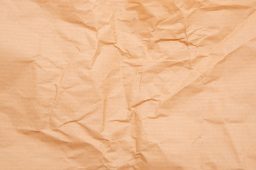 Crumpled paper for background usage