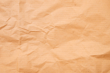 Crumpled paper for background usage