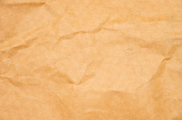 Crumpled paper for background usage