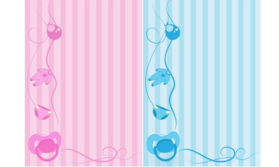 Geburt Glückwünsche Mädchen und Junge