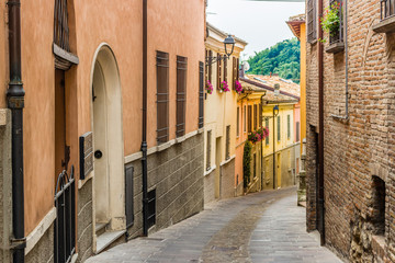 alleys of the medieval village