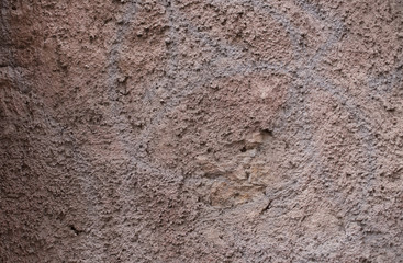 Antique textured wall from stone in Rome