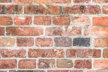 Grunge brick wall texture.