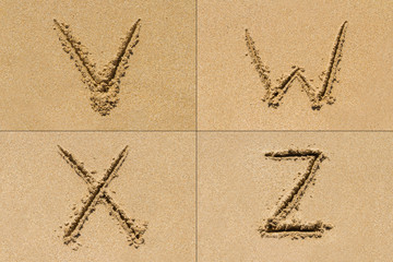 Sand Letter Sets