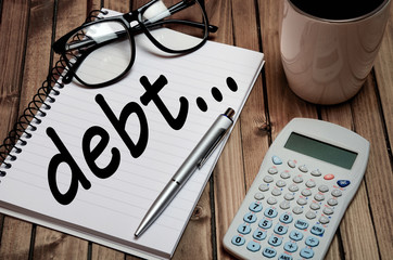 Debt word