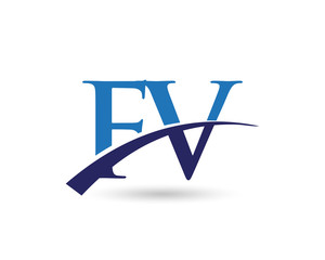 FV Logo Letter Swoosh