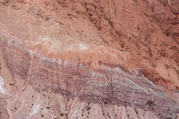 Purmamarca, colorful mountains in Argentina