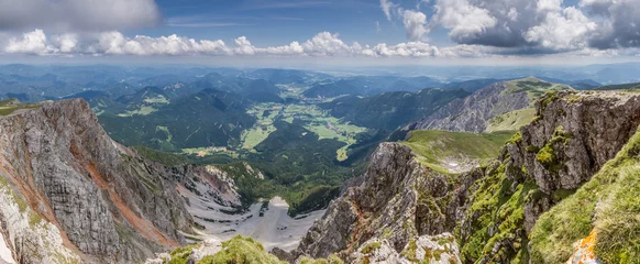 Foto auf Leinwand View from Schneeberg, Austria © postrocker