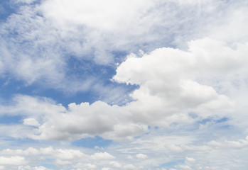Obraz premium beautiful cloud and sky abstract background