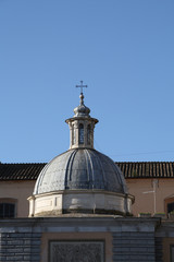 Rome,Italy,Piazza del Popolo,spring,church.