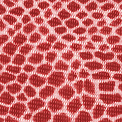 red textile texture closeup