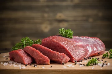 Foto auf Acrylglas Fleish Beef meat