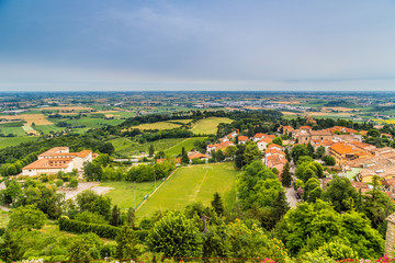 Obraz premium Countryside of Romagna in Italy