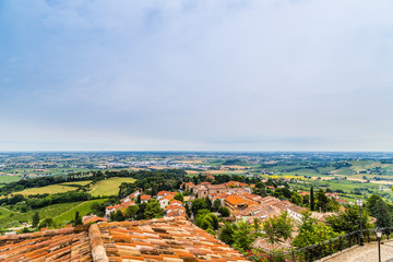 Countryside of Romagna in Italy