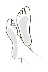 Foot illustration