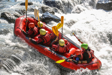rafting
