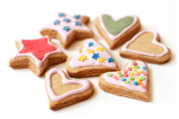 Multicolored cookies