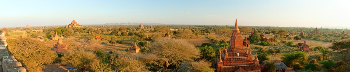 Bagan panorama, Myanmar
