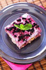 Blueberry tiramisu