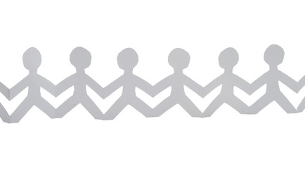 Girlande mit Männchen