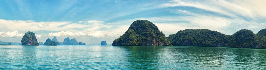Phang Nga archipelago near Phuket, Thailand - obrazy, fototapety, plakaty