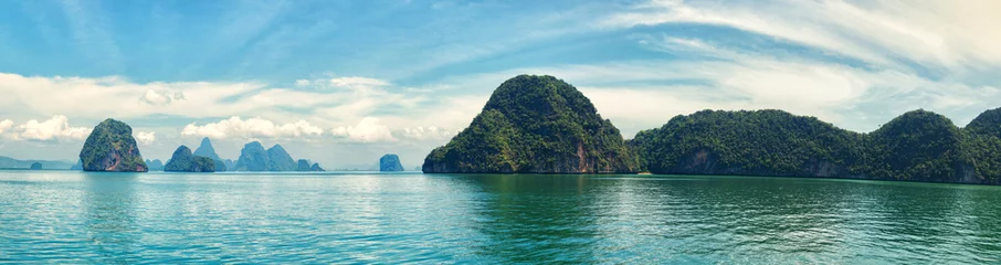 Fotobehang Phang Nga archipelago near Phuket, Thailand © ivanmateev