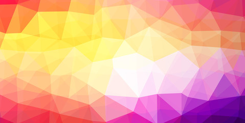 Fototapeta premium trendy abstract triangular art banner