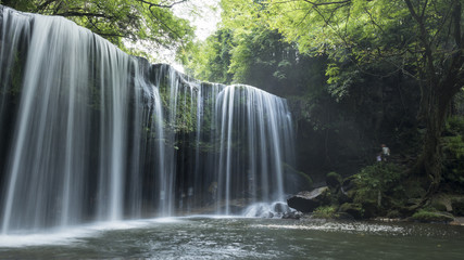 小国町の鍋が滝