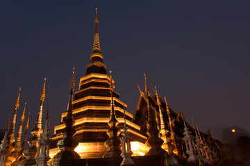 Fototapeta premium Temple historic site sacred for worship.