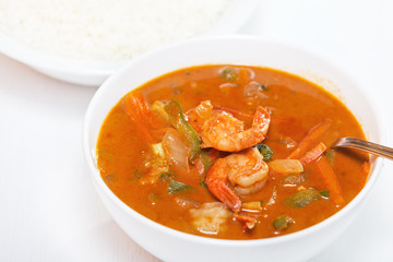 Thai red curry