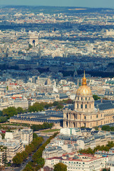 Fototapeta na wymiar Paris skyline