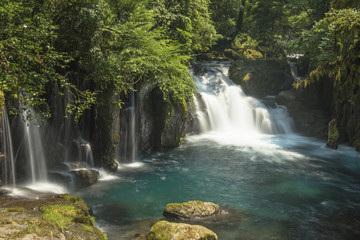 Obraz premium 菊池渓谷の渓流