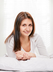 Naklejka premium Pleasure in the bed