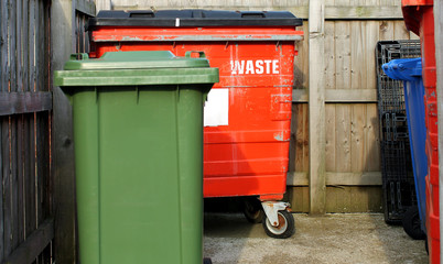 Commercial waste bins