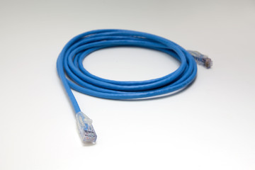 Fototapeta premium RJ45 Cat.6 Plug Ethernet Cable