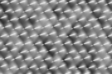Shiny steel texture with a circular pattern