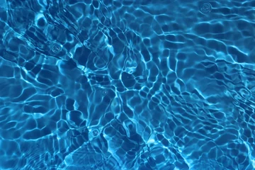 Fotobehang Waving glisten water pattern © gojalia
