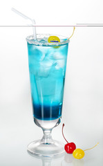 Cocktail blue color