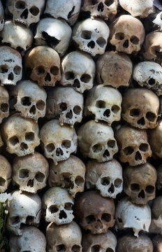 Pile of skulls