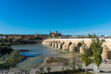 Obraz premium Roman bridge in Cordoba, Andalusia, southern Spain.