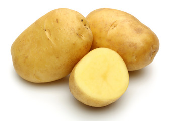 Potato group and slice potatoes
