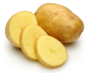 Potato group and slice potatoes