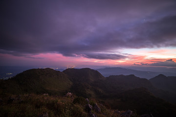 Colorful Clouds at Dawn