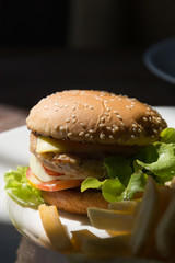 Crispy Chicken Burger