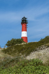 Fototapeta na wymiar Insel Sylt, Leuchtturm-Hörnum