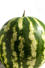 big striped green watermelon