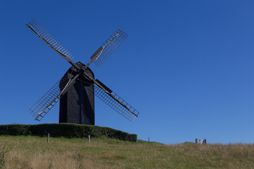 Fototapeta na wymiar Historic Danish Windmill
